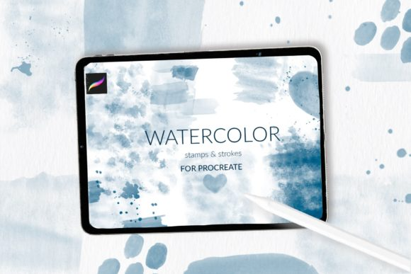 Watercolor Strokes for Procreate