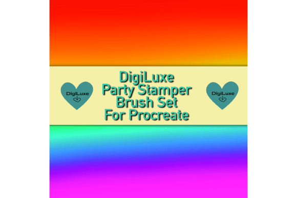 Procreate Brush Set - Party Stamps