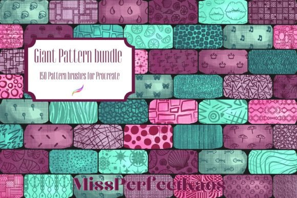 Giant Pattern Bundle- Procreate Brushes