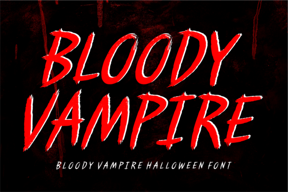 Bloody Vampire Font
