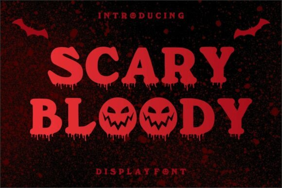Scary Bloody Font