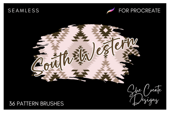 Procreate South Western Pattern Brushes