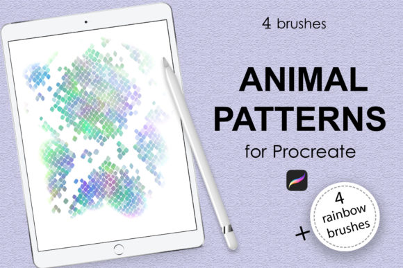 27 Unique Procreate Pattern Brushes You Must Try
