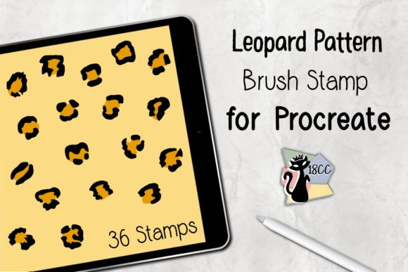 Leopard Pattern | Procreate Brush Stamp