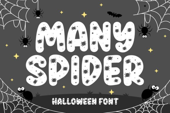 Many Spider Font