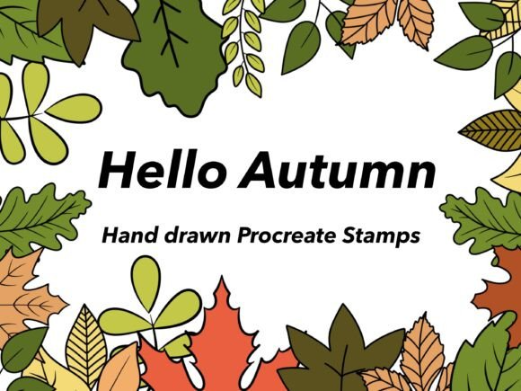 78 Fall Procreate Stamp Brushes