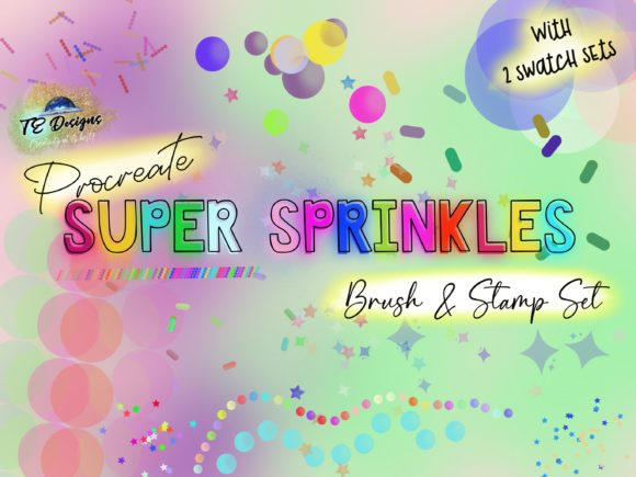 Procreate Sprinkle Brush and Stamp Kit