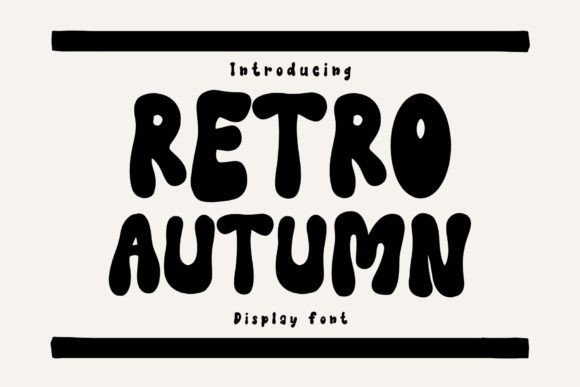 Retro Autumn Font