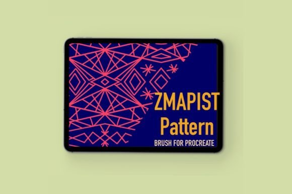 Procreate Pattern Brush 1 | Zmapist