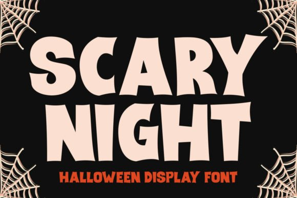 Scary Night Font