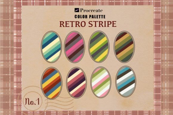 Retro Color Palette Procreate No.1