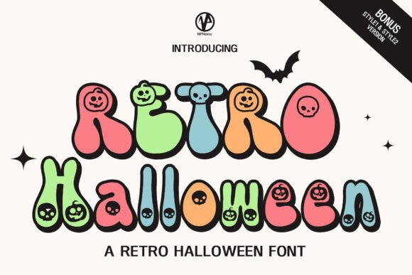 Retro Halloween Font