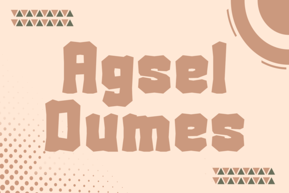 Agsel Dumes Font