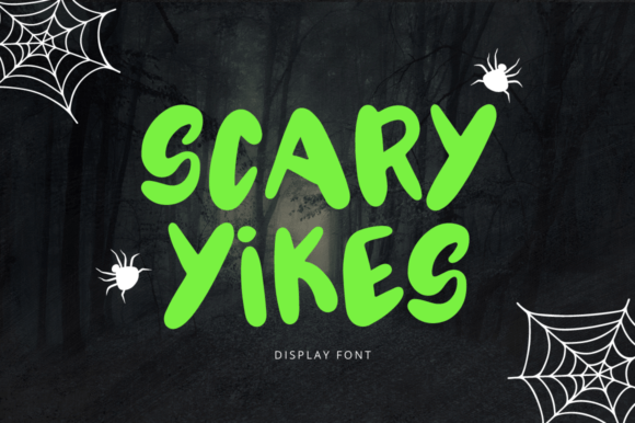 Scary Yikes Font