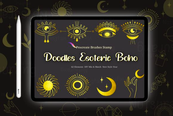 Bohemian Esoteric Moon Crystal Brush DIY