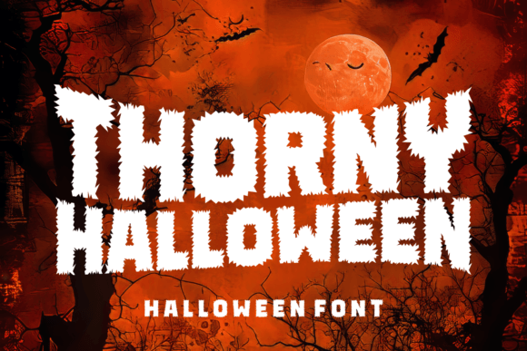 Thorny Halloween Font
