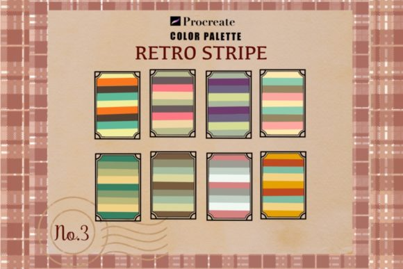 Retro Color Palette Procreate No.3