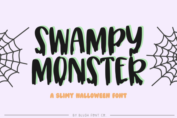 Swampy Monster Font