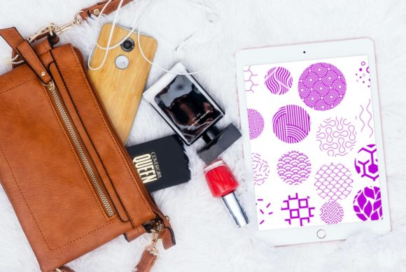 20 Geometric Patterns Brush Stamps
