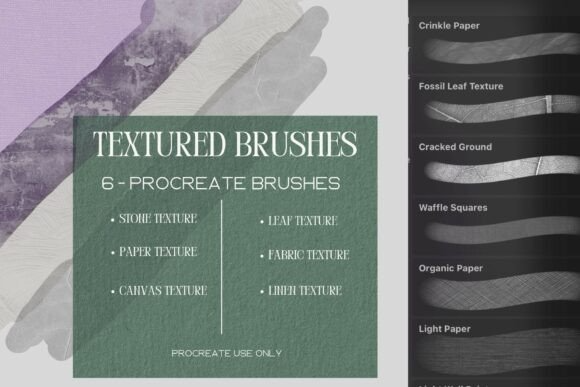 Organic Procreate Brushes