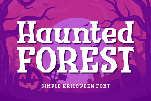 Haunted Forest Font