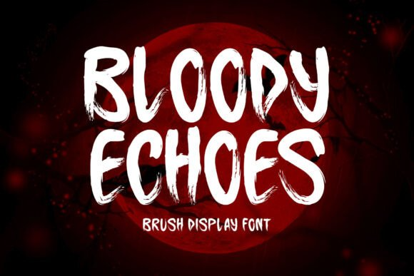 Bloody Echoes Font