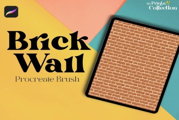 Brick Wall Procreate Brush