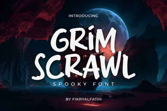 Grim Scrawl Font