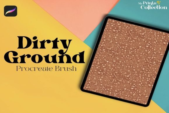 Dirty Ground Procreate Brush