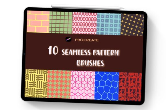 Procreate Brush,Background Pattern V3