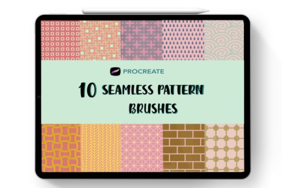 Procreate Brush,Background Pattern