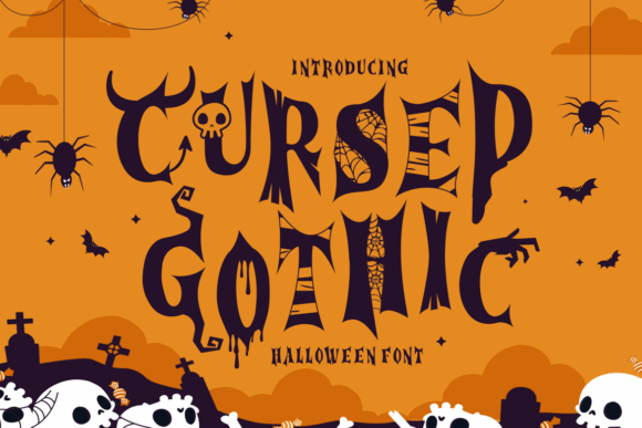 Cursed Gothic Font