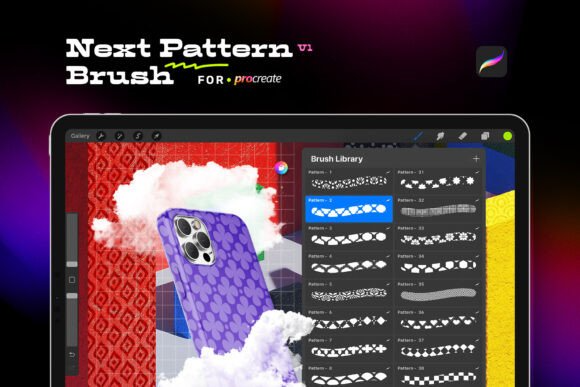 Next Pattern V1 ✦ Procreate Brushes Set