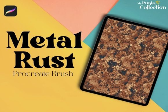 Metal Rust Procreate Brush