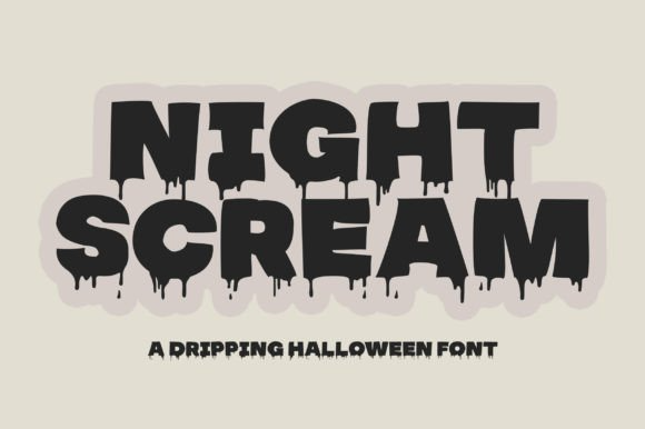 Night Scream Font