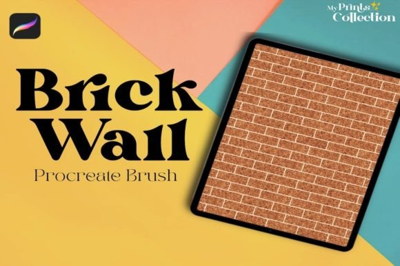 Brick Wall Procreate Brush