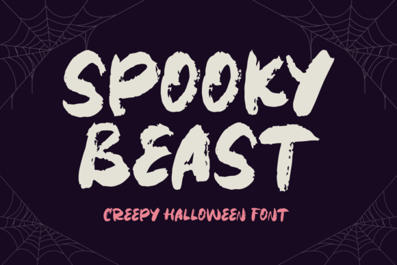 Spooky Beast Font
