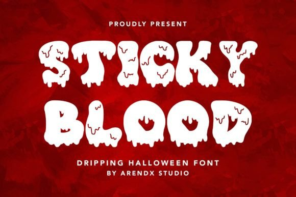 Sticky Blood Font
