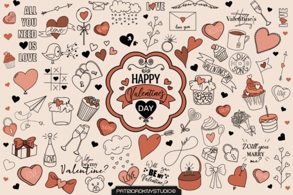 Procreate Valentine’s Day Brushes