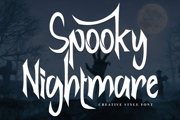 Spooky Nightmare Font