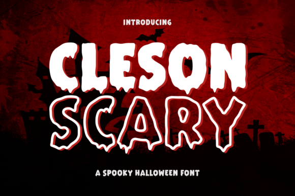 Cleson Scary Font