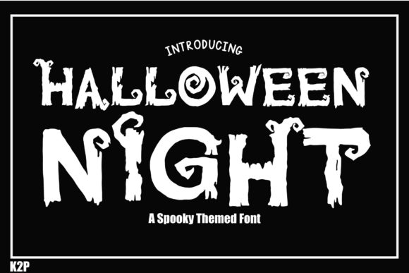 Halloween Night Font