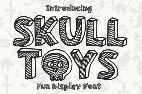Skull Toys Font