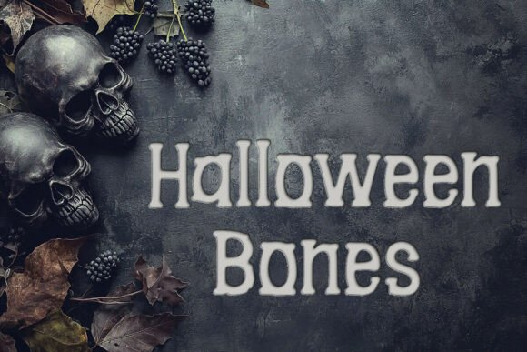 Halloween Bones Font