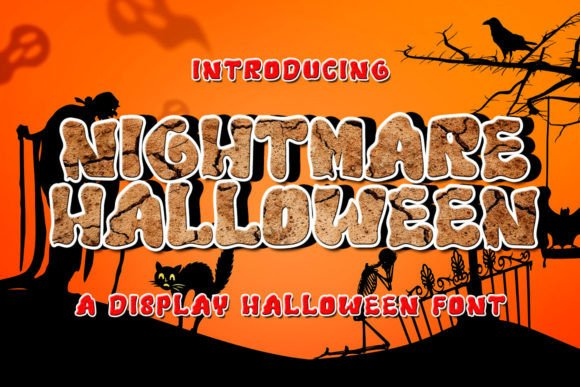 Nightmare Halloween Font Font