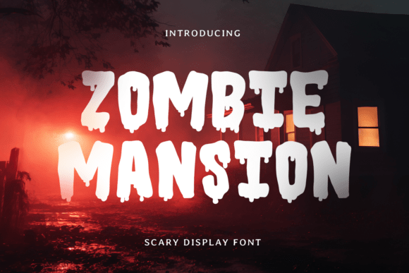 Zombie Mansion Font