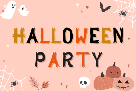 Halloween Party Font
