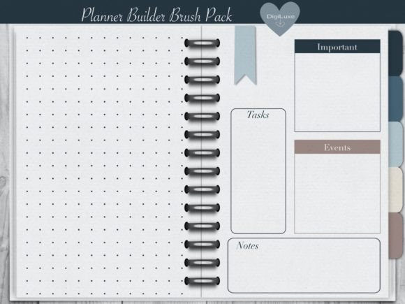 Digital Planner Brush Pack