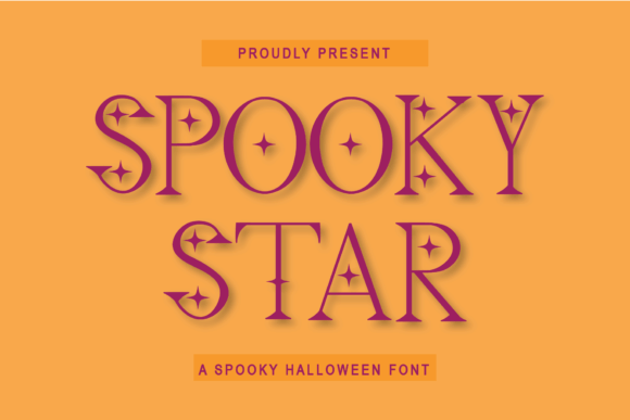 Spooky Star Font