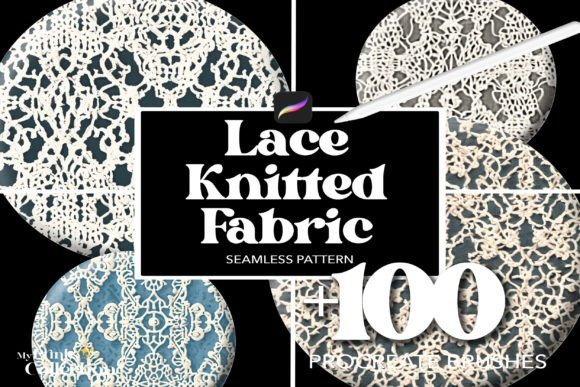100+ Procreate Lace Knitted Fabric